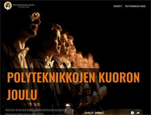 Tablet Screenshot of joulukonsertti.fi
